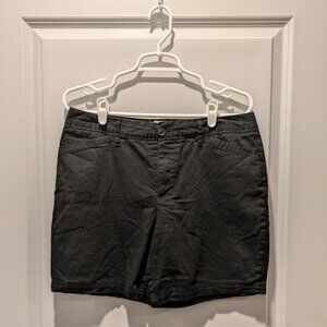 St. John's Bay Black Shorts, Size 12